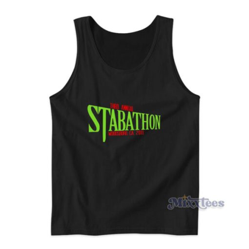 Sixth Annual Stabathon Woodsboro MTL 2022 Tank Top