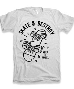 Skate & Destroy Skateboard T-shirt Skate & Destroy Skateboard T-shirt