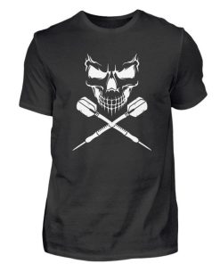 Skull Cross Darts T-Shirt thd Skull Cross Darts T-Shirt thd