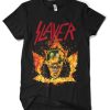 Slayer Band Burned Soldier T-shirt