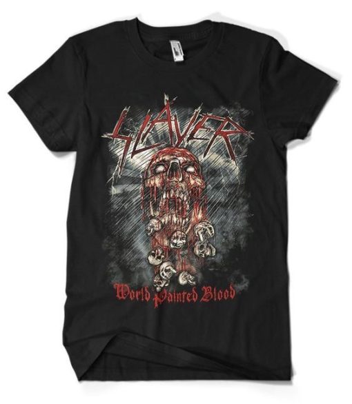 Slayer band World Painted Blood T-shirt