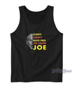 Sleepy Creepy Quid Pro Jim Crow Joe Tank Top for Unisex