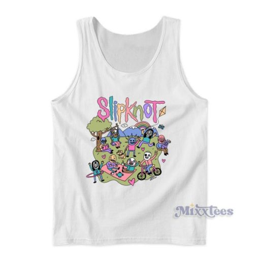 Slipknot Bootleg Tank Top For Unisex