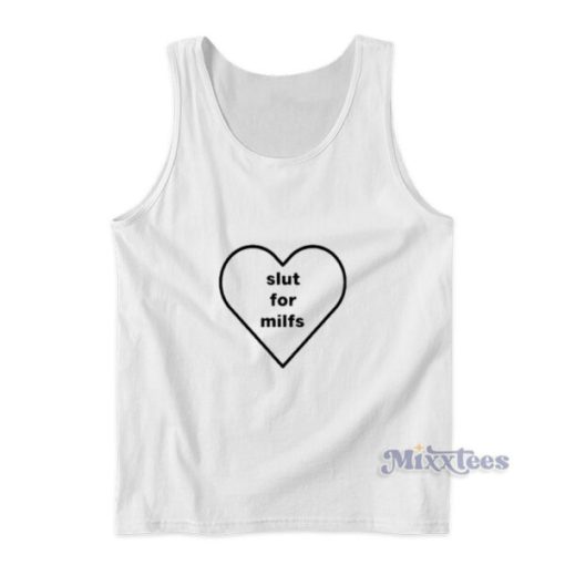 Slut For Milfs Billie Eilish Tank Top For Unisex