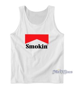 Smokin Marlboro Logo Tank Top for Unisex Smokin Marlboro Logo Tank Top for Unisex