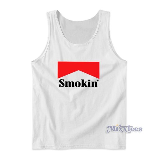 Smokin Marlboro Logo Tank Top for Unisex