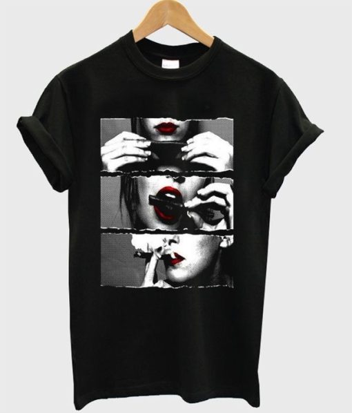 Smoking Girl T-shirt