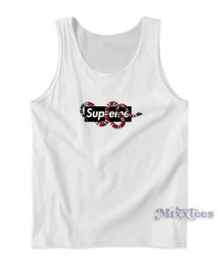 Snak Supreme Black Logo Tank Top Snak Supreme Black Logo Tank Top
