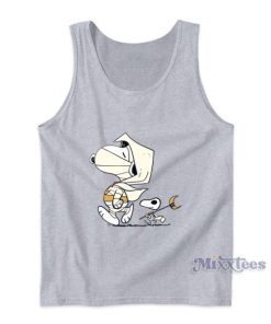Snoopy And Moon Knight Khonshu Tank Top