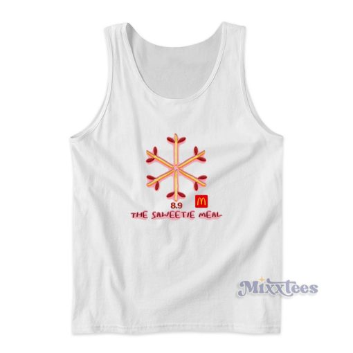 Snowfry McDonald’s and Saweetie Meal Tank Top