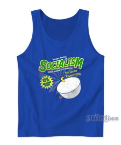 Socialism Great Source Of Poverty Cereal Box Tank Top Socialism Great Source Of Poverty Cereal Box Tank Top