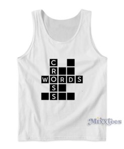 Some Crossword Words Tank Top for Unisex
