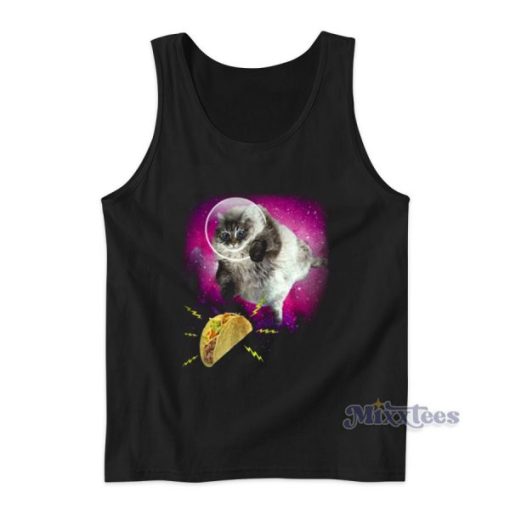 Space Cat Tacos Tank Top for Unisex