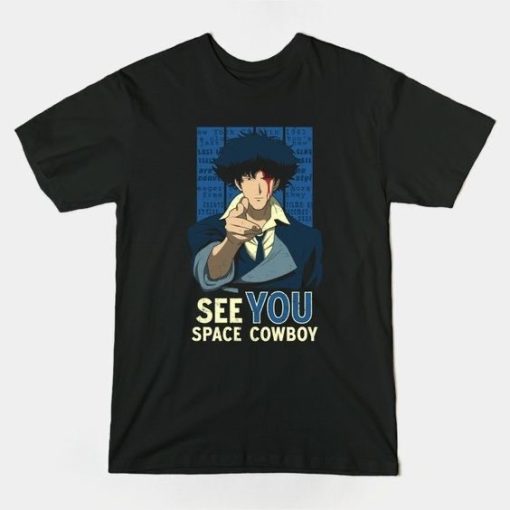 Space Cowboy Anime T-shirt