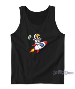 Spaceship To The Moon AMC Stock Investor Tank Top 1