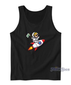 Spaceship To The Moon AMC Stock Investor Tank Top 1 Spaceship To The Moon AMC Stock Investor Tank Top 2