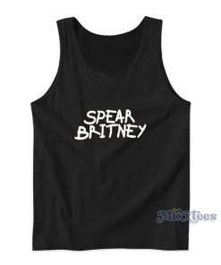 Spear Britney Tank Top For Unisex Spear Britney Tank Top For Unisex