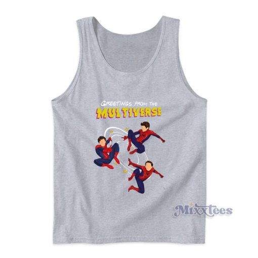 Spider Man No Way Home Multiverse 3 Spiderman Tank Top