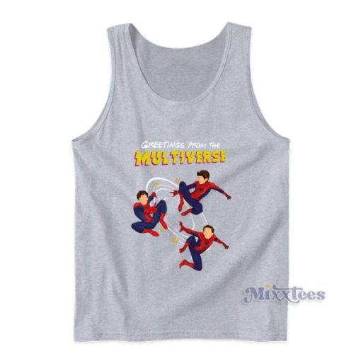 Spider Man No Way Home Multiverse 3 Spiderman Tank Top