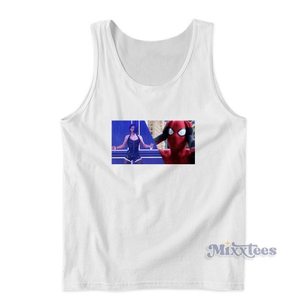 Spider Man No Way Home Tom Holland Jacob Batalon Umbrella Tank Top Spider Man No Way Home Tom Holland Jacob Batalon Umbrella Tank Top