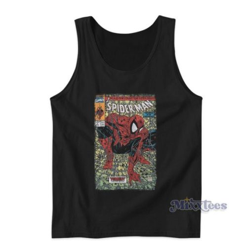 Spider Man Torment Comic Cover Tank Top