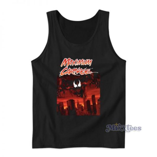 Spider Man Venom Maximum Carnage Tank Top