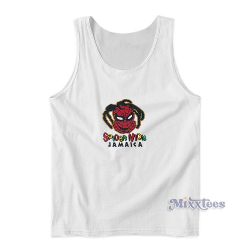 Spiderman Funny SpiderMon Jamaica Tank Top For Unisex