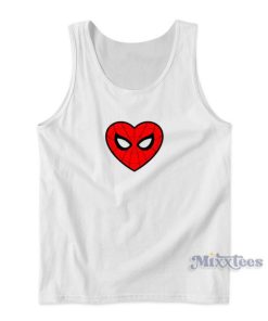 Spiderman Heart Tank Top for Unisex