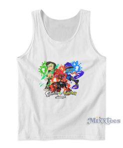 Splatoon X Pokemon Splatfest Tank Top