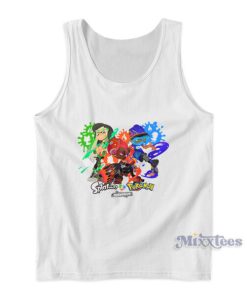 Splatoon X Pokemon Splatfest Tank Top