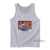 Spongebob Lifting Teddy Bears Tank Top