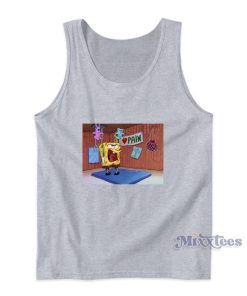 Spongebob Lifting Teddy Bears Tank Top