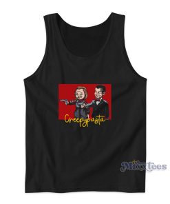 Spooky Fiction Chucky Slappy Tank Top for Unisex Spooky Fiction Chucky Slappy Tank Top for Unisex