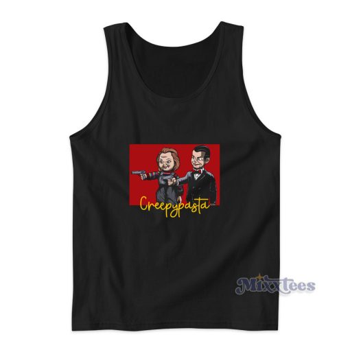 Spooky Fiction Chucky Slappy Tank Top for Unisex