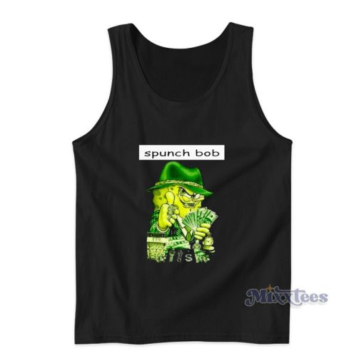 Spunch Bob Tank Top For Unisex