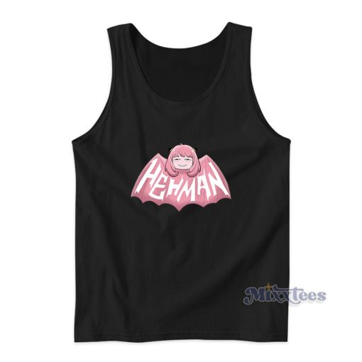 Spy X Family Funny Batman Logo Tank Top