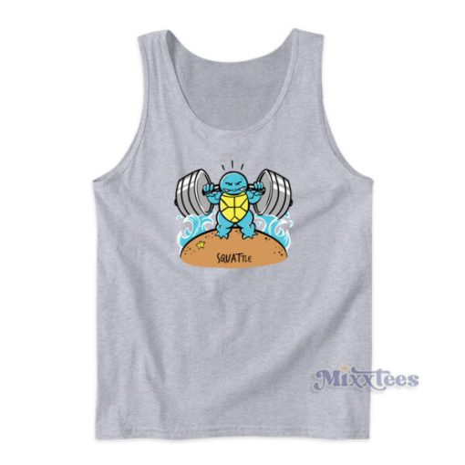 Squattle Workout Tuff N Tiny Pokemon Tank Top