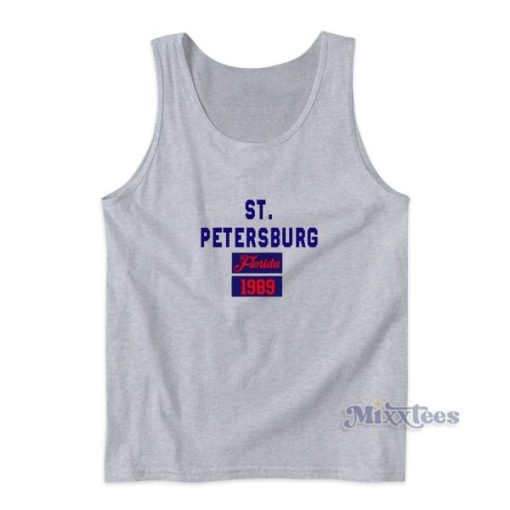 St Petersburg Florida 1989 Tank Top for Unisex