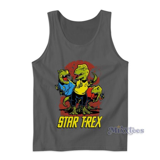 Star T-Rex Dinosaur Tank Top Cheap Custom