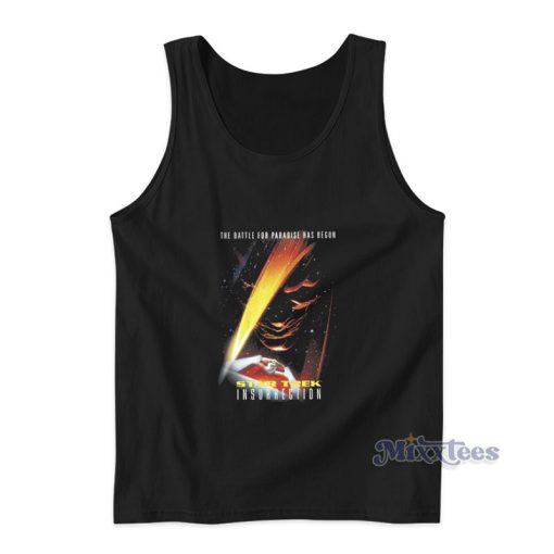 Star Trek Insurrection Movie Tank Top