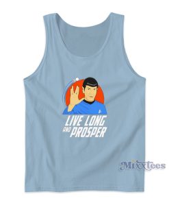 Star Trek Spock Live Long And Prosper Tank Top Star Trek Spock Live Long And Prosper Tank Top