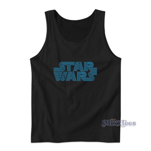 Star Wars Fonts Tank Top For Unisex