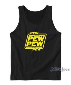 Star Wars Logo Pew Pew Pew Tank Top for Unisex Star Wars Logo Pew Pew Pew Tank Top for Unisex