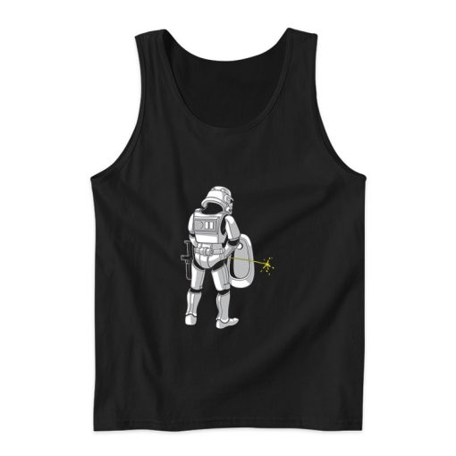 Star Wars Stormtrooper Auf Toilette Tank Top