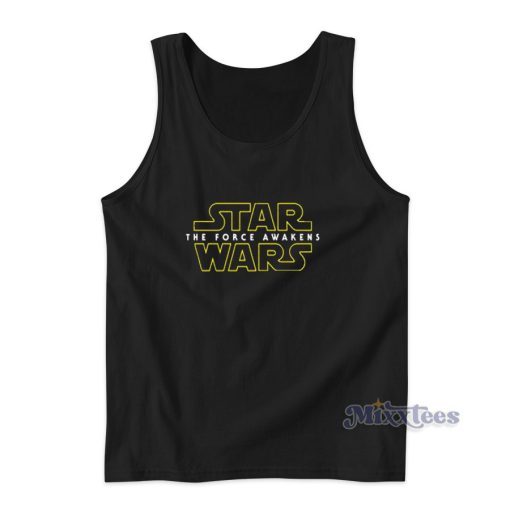 Star Wars The Force Awakens Logo Tank Top