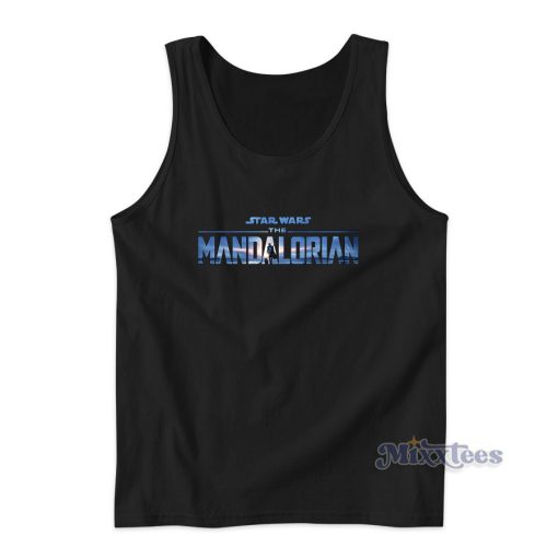 Star Wars The Mandalorian Season 2 Logo Tank Top