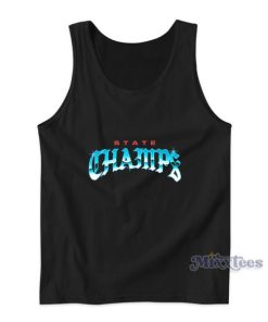 State Champs Chrome Logo Tank Top