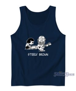 Steely Dan Peanuts Cartoon Tank Top Steely Dan Peanuts Cartoon Tank Top