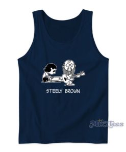 Steely Dan Peanuts Cartoon Tank Top