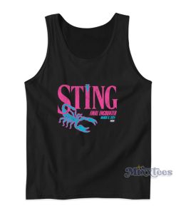 Sting Final Encounter Tank Top Sting Final Encounter Tank Top